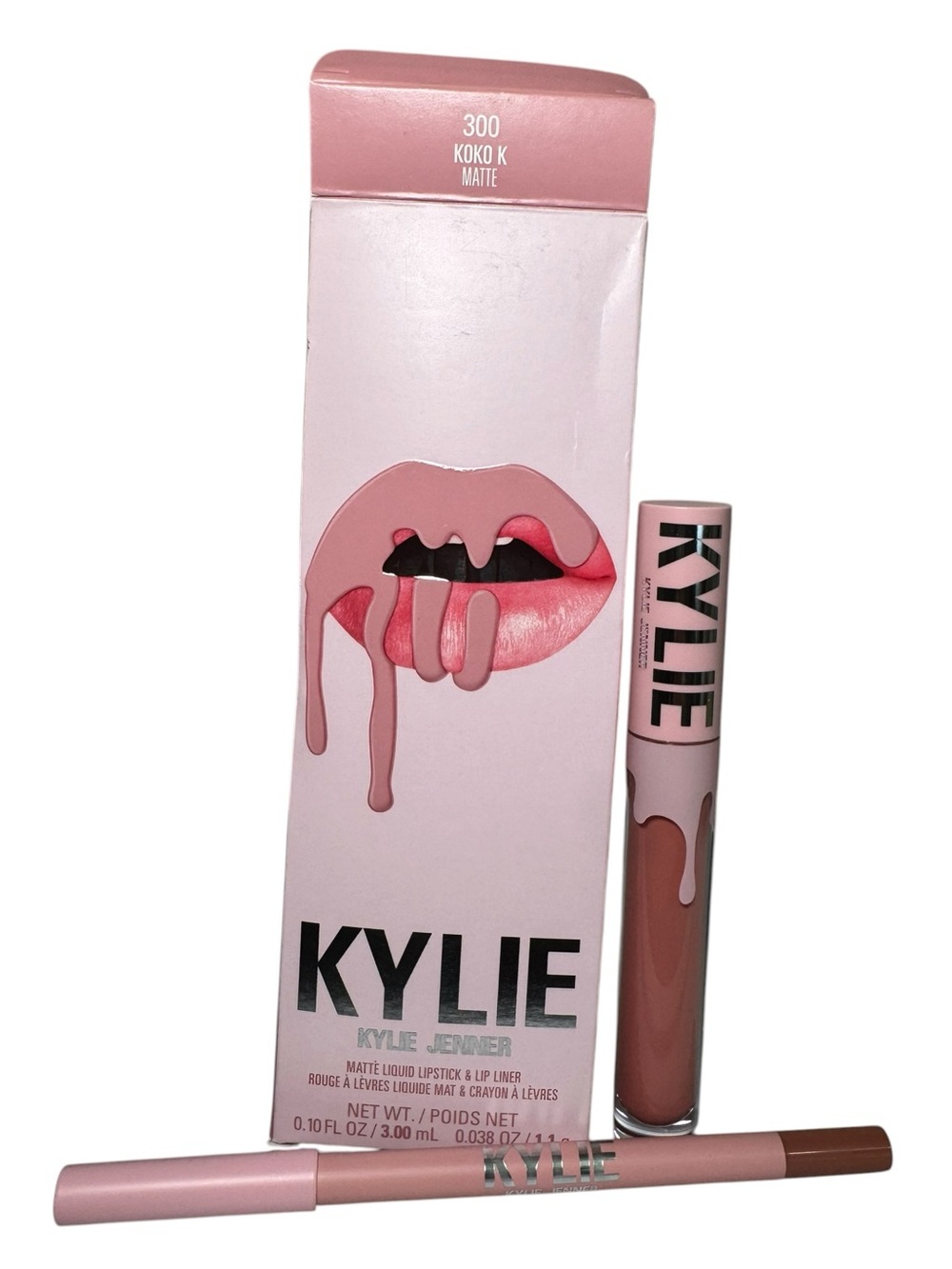KYLIE Matte Lip Kit - Liquid Lipstick & Lip Liner - 300 KOKO K